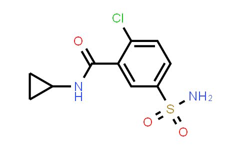 1494964-49-6 | 2-Chloro-N-cyclopropyl-5-sulfamoylbenzamide