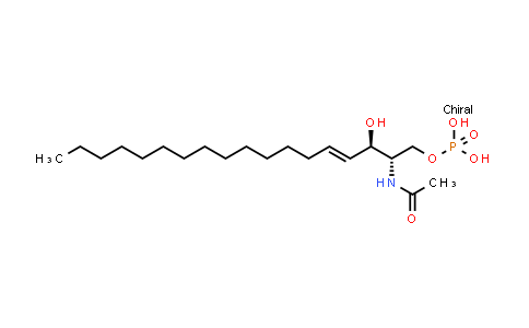 151729-55-4 | N-[(1S,2R,3E)-2-Hydroxy-1-[(phosphonooxy)methyl]-3-heptadecen-1-yl]acetamide