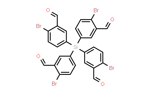 MC862092 | 1544168-58-2 | 5,5',5'',5'''-硅烷基四聚体(2-溴苯甲醛)