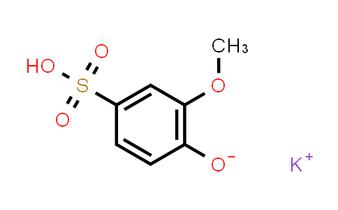 16241-25-1 | 2-甲氧基-4-磺基苯酚钾