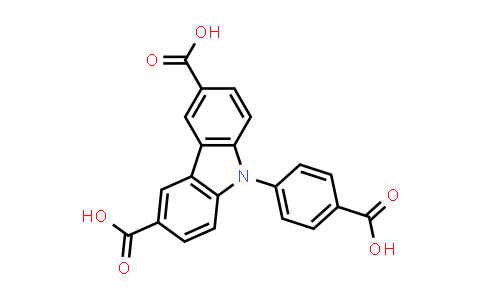 MC862143 | 1627605-99-5 | 9-(4-Carboxyphenyl)-9H-carbazole-3,6-dicarboxylic acid