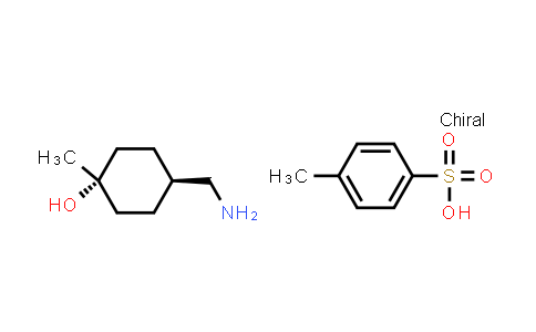 1630101-52-8 | (1R,4r)-4-(氨基甲基)-1-甲基环己-1-醇4-甲基苯磺酸盐