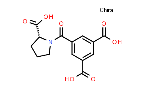 1637371-67-5 | (R)-5-(2-Carboxypyrrolidine-1-carbonyl)isophthalic acid