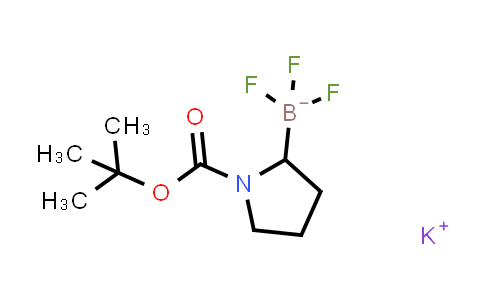 1684443-00-2 | Potassium (1-(tert-butoxycarbonyl)pyrrolidin-2-yl)trifluoroborate