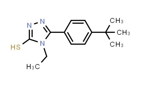 174573-98-9 | 5-(4-叔丁基苯基)-4-乙基-4H-1,2,4-三唑-3-硫醇