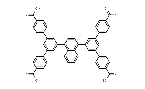 MC862221 | 1816997-26-8 | 5',5''''-(萘-1,4-二基)双(([[1,1':3',1''-三联苯]-4,4''-二羧酸))