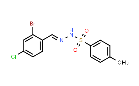 1821332-73-3 | N'-(2-溴-4-氯亚苄基)-4-甲基苯磺酰肼
