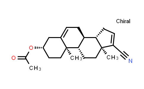 MC862287 | 19590-22-8 | 乙酸(3S,8R,9S,10R,13S,14S)-17-氰基-10,13-二甲基-2,3,4,7,8,9,10,11,12,13,14,15-十二氢-1H-环戊二烯[a]菲-3-基酯