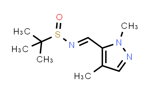 MC862301 | 2015199-38-7 | (E)-N-((1,4-dimethyl-1H-pyrazol-5-yl)methylene)-2-methylpropane-2-sulfinamide