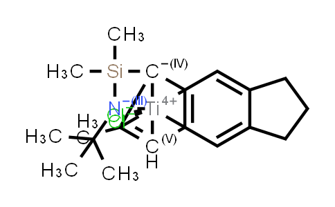 DY862305 | 202756-29-4 | Dichloro[N-(1,1-dimethylethyl)-1,1-dimethyl-1-[(1,2,3,3a,8a-η)-1,5,6,7-tetrahydro-2-methyl-s-indacen-1-yl]silanaminato(2-)-κN]titanium