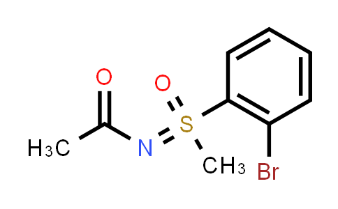 2066494-00-4 | N-((2-Bromophenyl)(methyl)(oxo)-l6-sulfaneylidene)acetamide