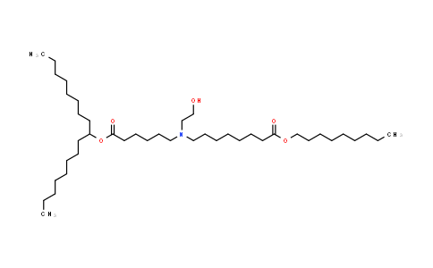 2089251-51-2 | Nonyl 8-((6-(heptadecan-9-yloxy)-6-oxohexyl)(2-hydroxyethyl)amino)octanoate