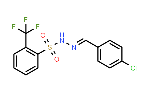 MC862331 | 2097467-14-4 | (E)-N'-(4-Chlorobenzylidene)-2-(trifluoromethyl)benzenesulfonohydrazide