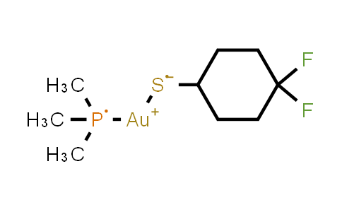 CAS No. 2098859-80-2, (4,4-二氟环己烷硫代-κS)(三甲基膦)金