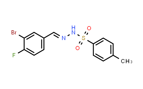 MC862345 | 2131827-25-1 | N'-(3-bromo-4-fluorobenzylidene)-4-methylbenzenesulfonohydrazide