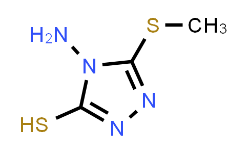 MC862351 | 21532-03-6 | 4-氨基-5-(甲基硫烷基)-4h-1,2,4-三唑-3-硫醇