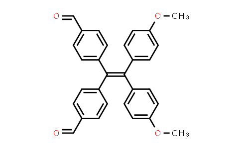 2165348-28-5 | 4,4'-(2,2-双(4-甲氧基苯基)乙烯-1,1-二基)二苯甲醛
