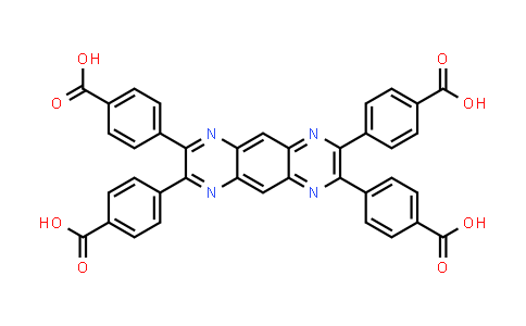 DY862374 | 2216715-50-1 | 4,4',4",4'"-(Pyrazino[2,3-g]quinoxaline-2,3,7,8-tetrayl)tetrabenzoic acid