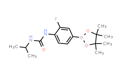 2246769-29-7 | 1-(2-Fluoro-4-(4,4,5,5-tetramethyl-1,3,2-dioxaborolan-2-yl)phenyl)-3-isopropylurea
