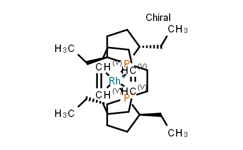 2249947-34-8 | 1,2-双((2S,5S)-2,5-二乙基膦酰基)乙烷(环辛二烯)铑(I)