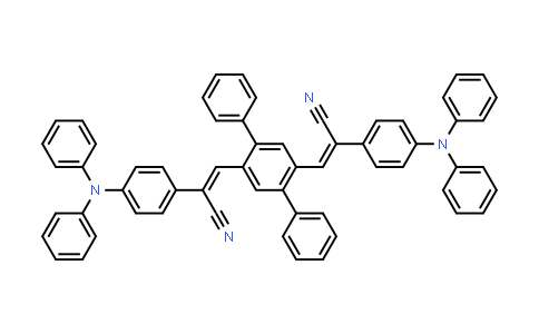 MC862433 | 2324160-07-6 | (2Z,2'Z)-3,3'-([1,1':4',1''-三联苯]-2',5'-二基)双(2-(4-(二苯基氨基)苯基)丙烯腈)