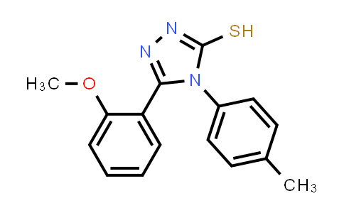 23292-16-2 | 5-(2-甲氧基苯基)-4-(4-甲基苯基)-4h-1,2,4-三唑-3-硫醇