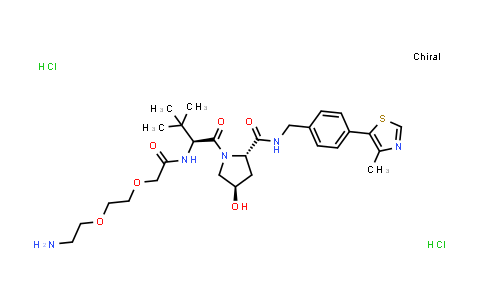 DY862440 | 2341796-76-5 | (S,R,S)-AHPC-PEG2-NH2 (dihydrochloride)