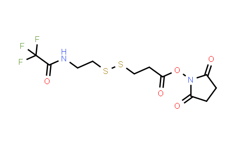 MC862459 | 2380318-60-3 | Trifluoroacetamidoethyl-SS-propionic NHS ester