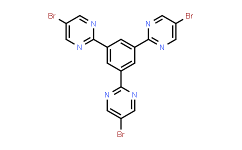 CAS No. 2415130-54-8, 1,3,5-Tris(5-bromopyrimidin-2-yl)benzene