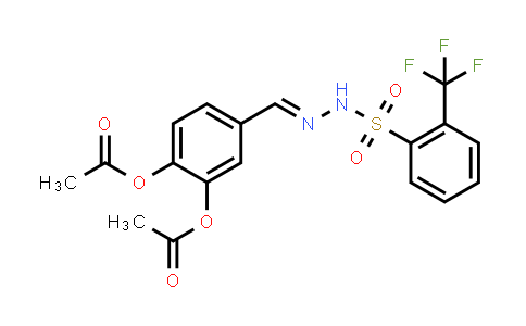2477727-85-6 | (E)-4-((2-((2-(三氟甲基)苯基)磺酰基)肼基)甲基)-1,2-亚苯基二乙酸酯