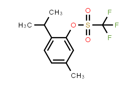 256637-50-0 | 2-Isopropyl-5-methylphenyl trifluoromethanesulfonate