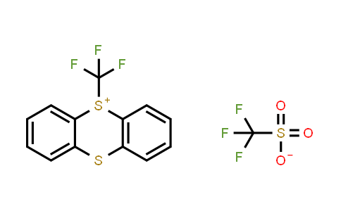 CAS No. 2648079-79-0, 5-(Trifluoromethyl)-5H-thianthren-5-ium trifluoromethanesulfonate
