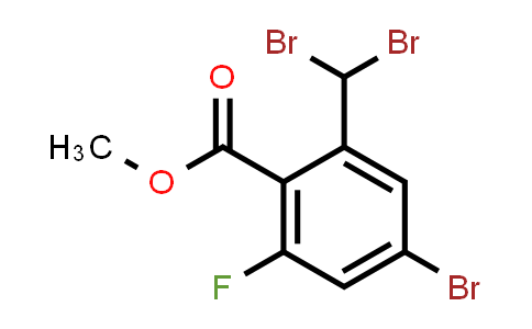 2682114-33-4 | Methyl 4-bromo-2-(dibromomethyl)-6-fluorobenzoate