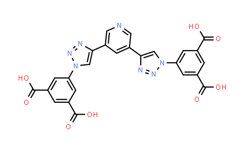 2713472-83-2 | 5,5'-(4,4'-(Pyridine-3,5-diyl)bis(1H-1,2,3-triazole-4,1-diyl))diisophthalic acid