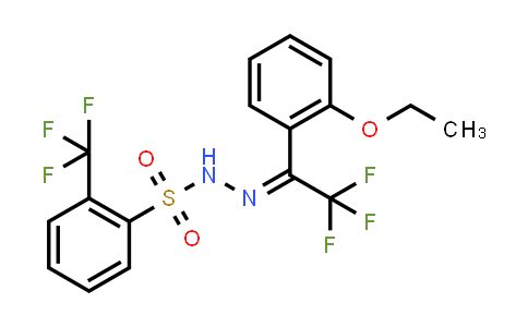 DY862558 | 2738683-40-2 | (E)-N'-(1-(2-乙氧基苯基)-2,2,2-三氟亚乙基)-2-(三氟甲基)苯磺酰肼