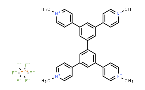 CAS No. 2761681-59-6, Mono(4,4',4'',4'''-([1,1'-biphenyl]-3,3',5,5'-tetrayl)tetrakis(1-methylpyridin-1-ium))mono(hexafluorophosphate(V))
