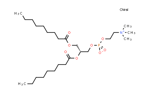 CAS No. 27869-45-0, (R)-2,3-bis(nonanoyloxy)propyl (2-(trimethylammonio)ethyl) phosphate