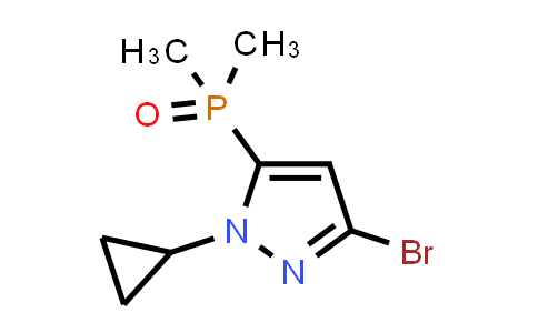 2903427-85-8 | (3-溴-1-环丙基-1H-吡唑-5-基)二甲基氧化膦