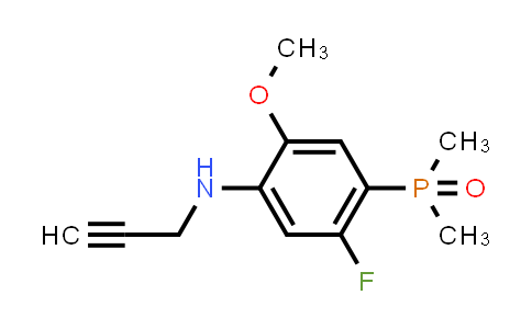 MC862614 | 2903922-68-7 | (2-Fluoro-5-methoxy-4-(prop-2-yn-1-ylamino)phenyl)dimethylphosphine oxide