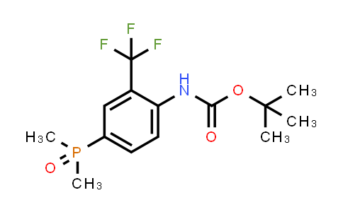 2903923-40-8 | tert-Butyl (4-(dimethylphosphoryl)-2-(trifluoromethyl)phenyl)carbamate