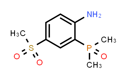 DY862617 | 2903924-11-6 | (2-Amino-5-(methylsulfonyl)phenyl)dimethylphosphine oxide