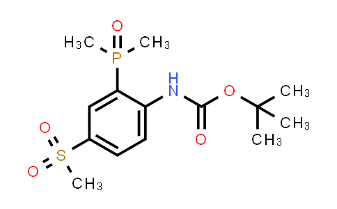 2903924-13-8 | tert-Butyl (2-(dimethylphosphoryl)-4-(methylsulfonyl)phenyl)carbamate