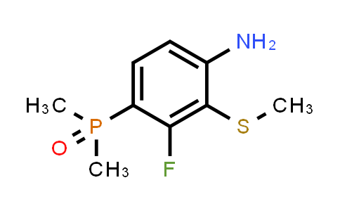 2903925-01-7 | (4-Amino-2-fluoro-3-(methylthio)phenyl)dimethylphosphine oxide
