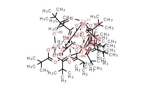 301663-94-5 | 六基斯[μ-(2,2-二甲基丙酸酯-κO:κO′)]六基斯[μ3-(2,2-二甲基丙酸酯-κO:κO:κO′)]二-μ4-氧代八钴的立体异构体