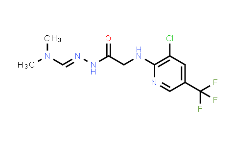 303148-16-5 | (E)-N'-((3-chloro-5-(trifluoromethyl)pyridin-2-yl)glycyl)-N,N-dimethylformohydrazonamide