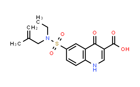 MC862661 | 317329-39-8 | 6-(N-乙基-N-(2-甲基烯丙基)氨磺酰基)-4-氧代-1,4-二氢喹啉-3-羧酸