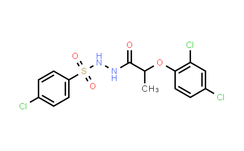 327065-62-3 | 4-Chloro-N'-(2-(2,4-dichlorophenoxy)propanoyl)benzenesulfonohydrazide