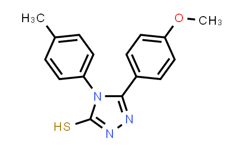 328556-62-3 | 5-(4-甲氧基苯基)-4-(4-甲基苯基)-4H-1,2,4-三唑-3-硫醇