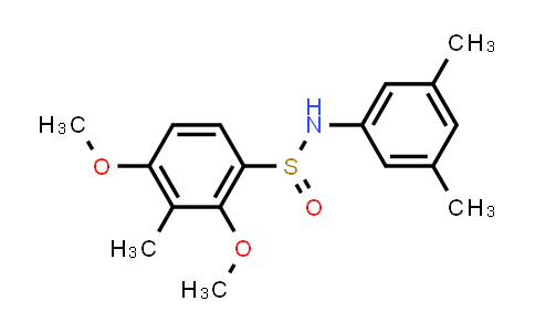 338981-88-7 | N-(3,5-二甲基苯基)-2,4-二甲氧基-3-甲基苯亚磺酰胺