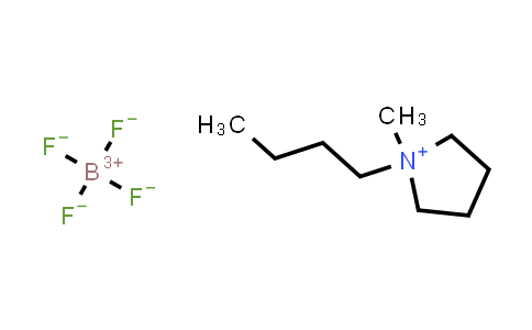 CAS No. 345984-11-4, 1-丁基-1-甲基吡咯烷-1-鎓四氟硼酸盐